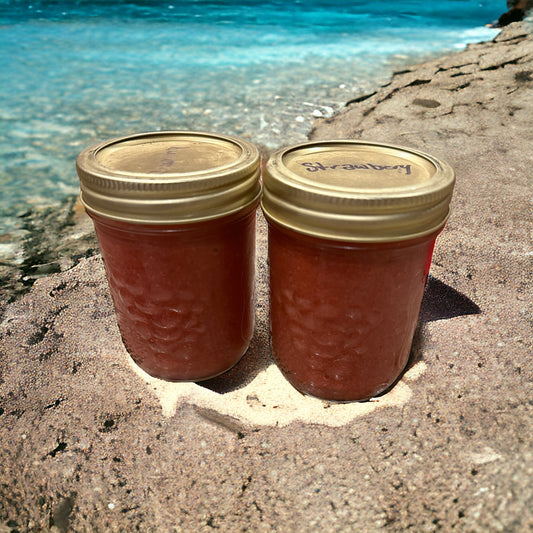 Strawberry Seamoss Gel (Duo) 8oz Jars