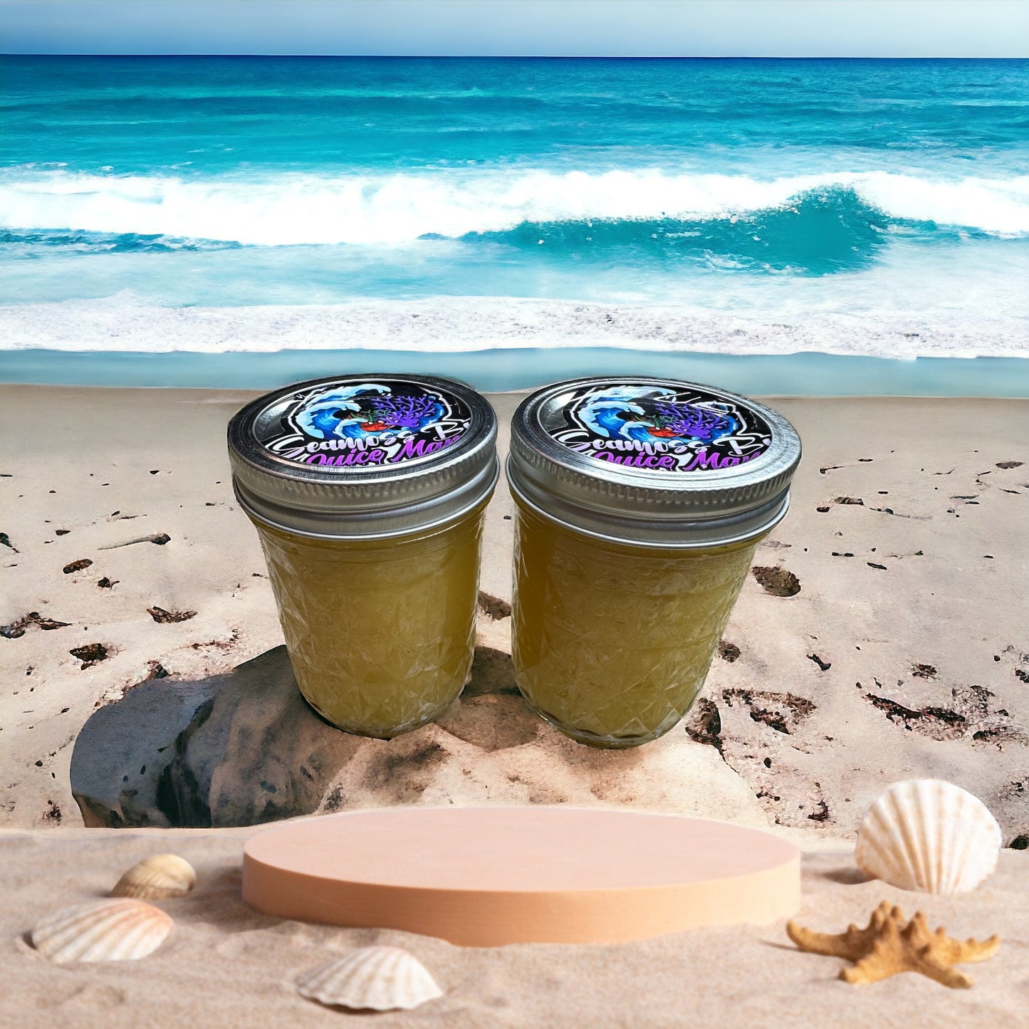 Mango seamoss Gel (duo) 8oz jars